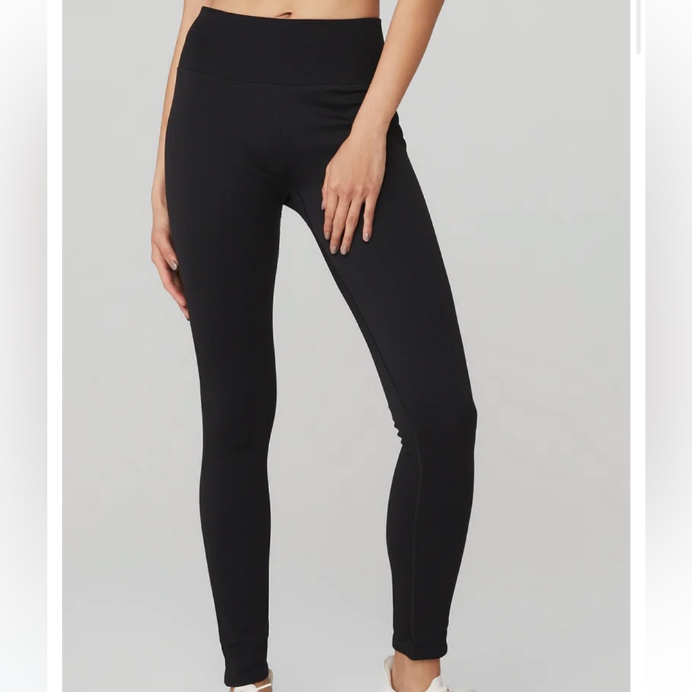 ALO seamless high-waste ribbed leggings